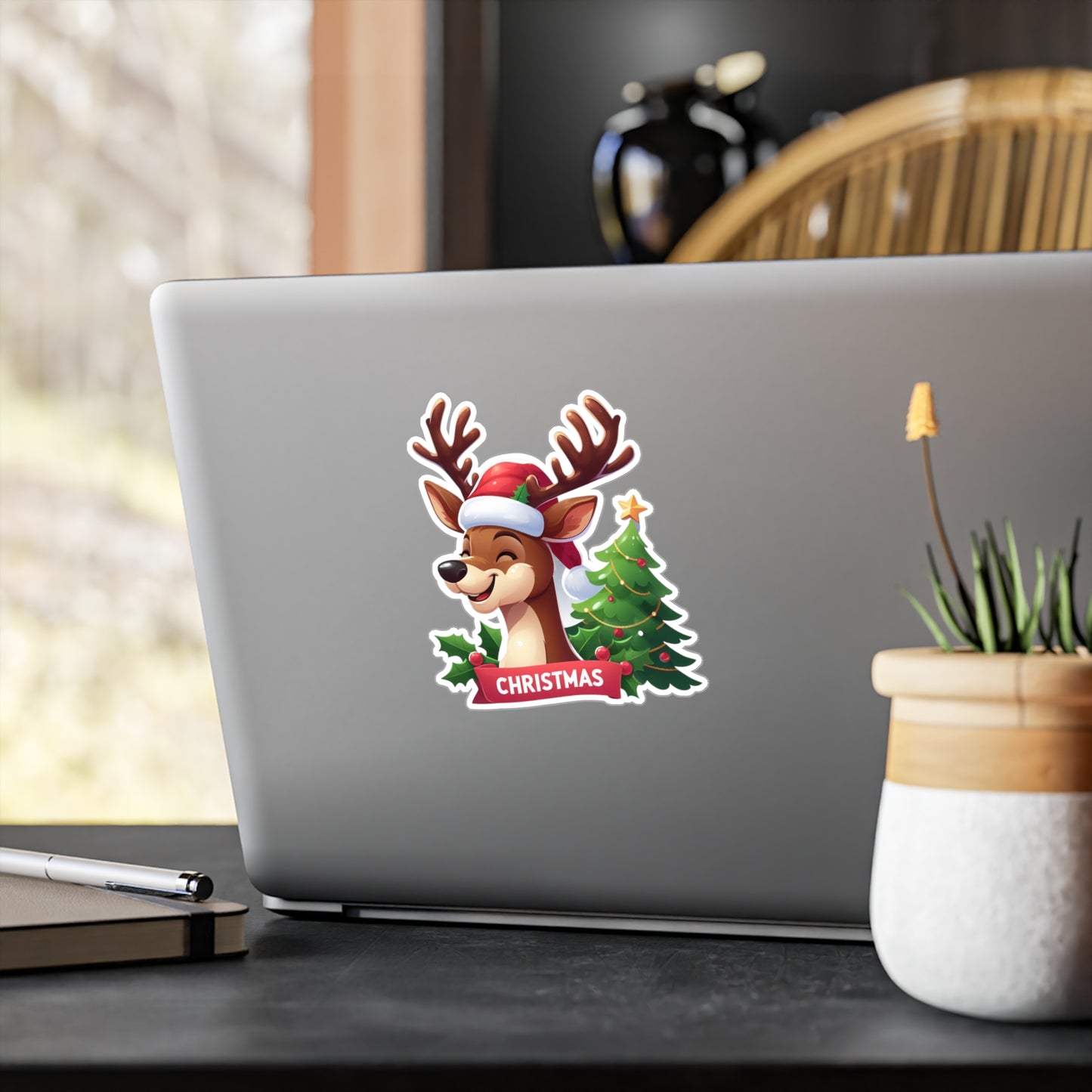 Christmas Reindeer Sticker