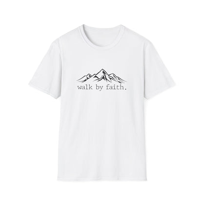 Christian Unisex T-Shirt - Walk By Faith Design