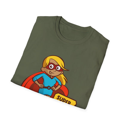 Mother's Day Unisex T-Shirt - Super Mom Flying Design