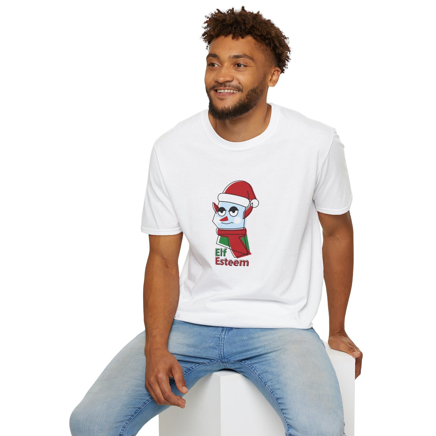 Christmas Unisex T-Shirt - Elf Esteem Design