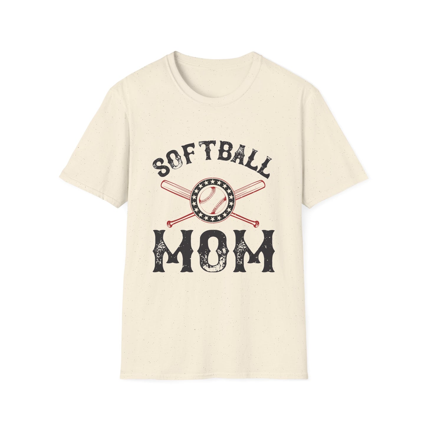 Mother's Day Unisex T-Shirt - Softball Mom Design