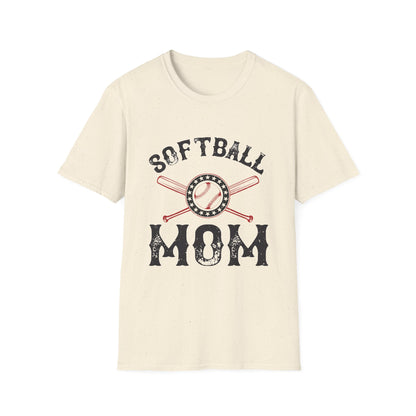 Mother's Day Unisex T-Shirt - Softball Mom Design