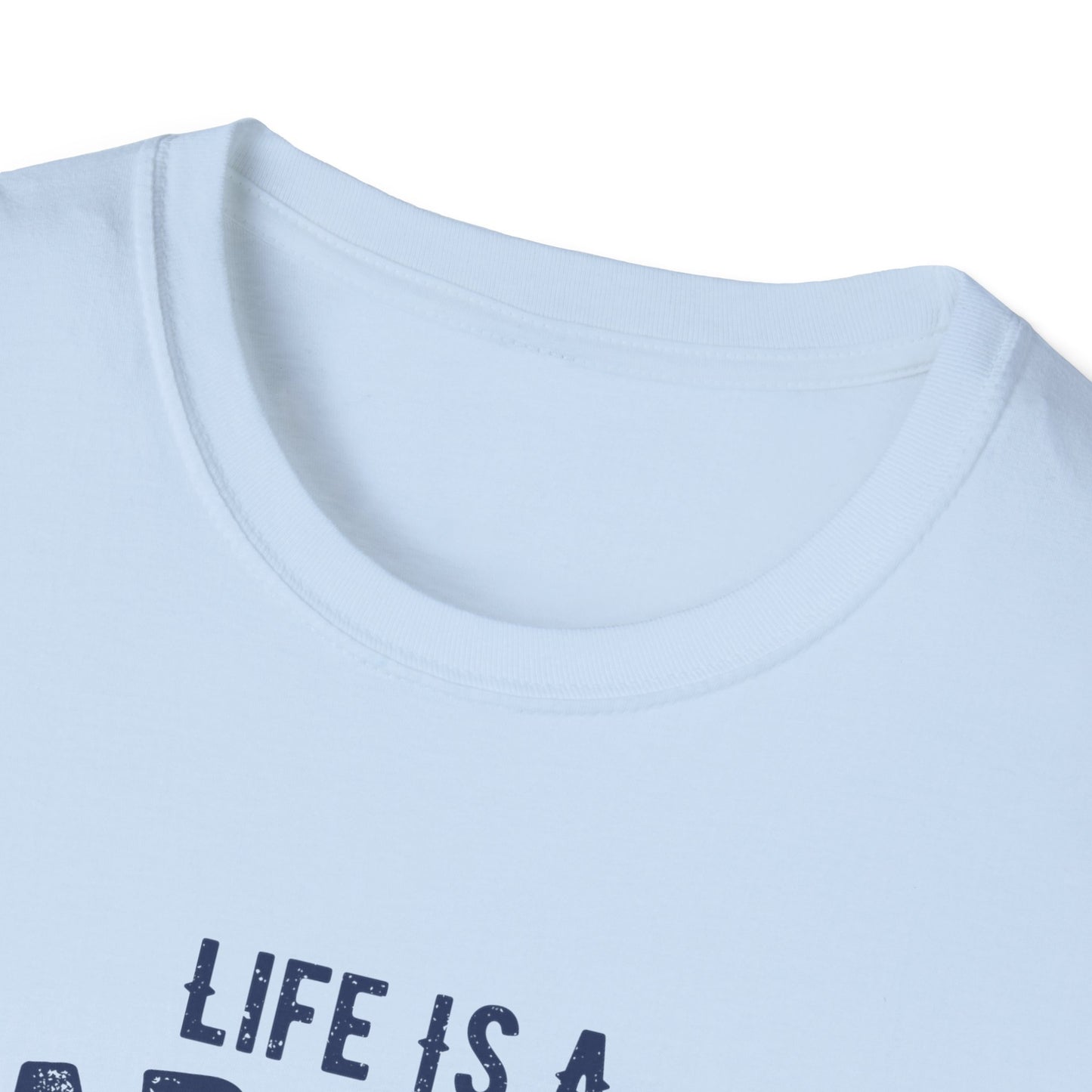 Motivational Unisex T-Shirt - Life Is A Carousel Design