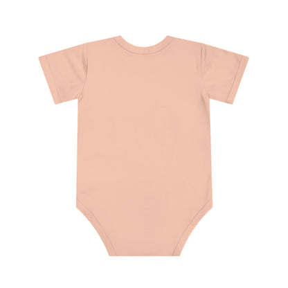 Christmas Baby Bodysuit - Rockin Around The Upside Down Festive Color Design