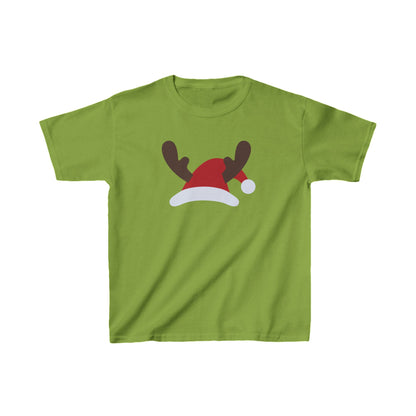 Christmas Unisex Kids T-Shirt - Santa's Hat Design