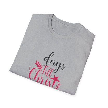 Christmas Unisex T-Shirt - Days Till Christmas Design