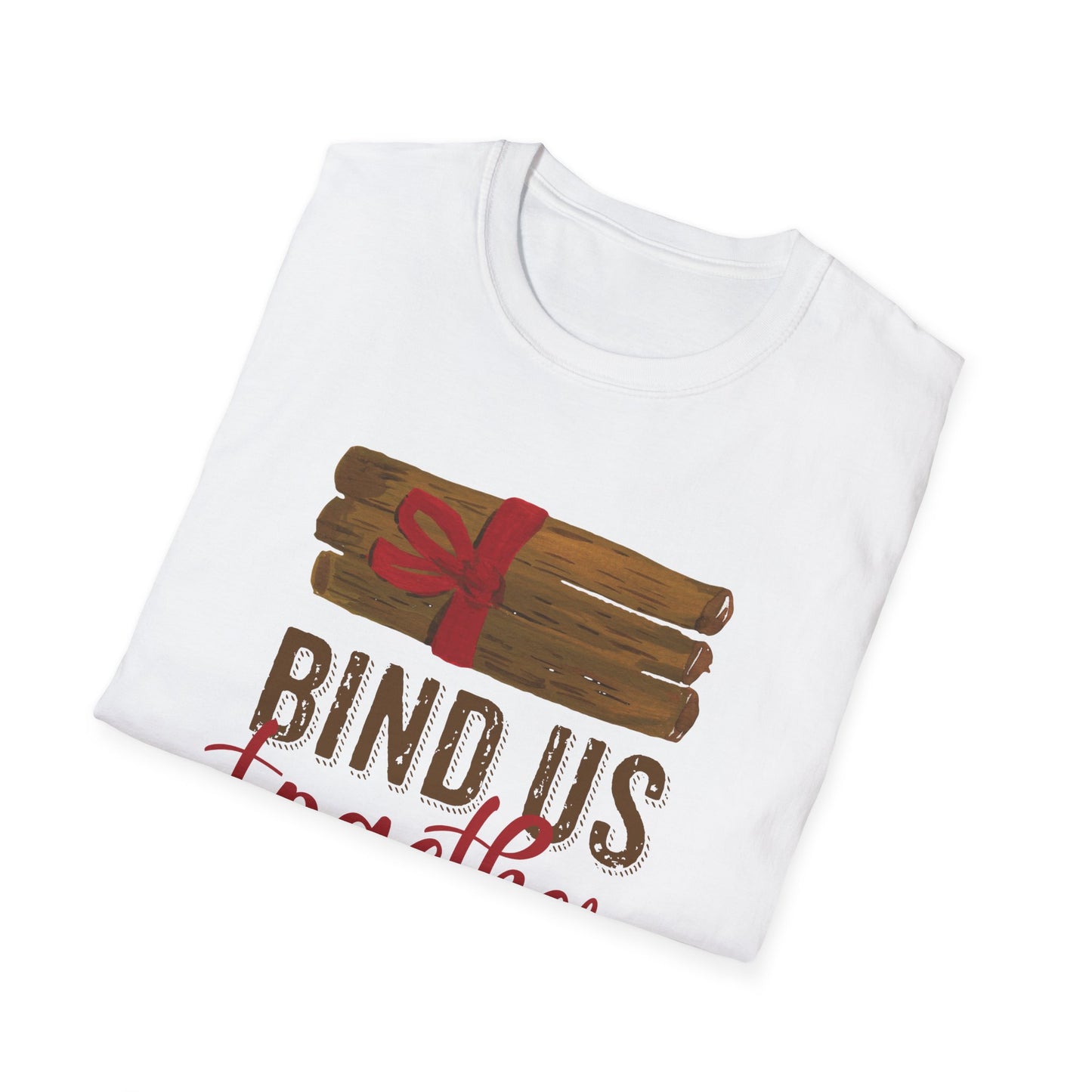 Valentine's Day Unisex T-Shirt - Bind Us Together Forever Design