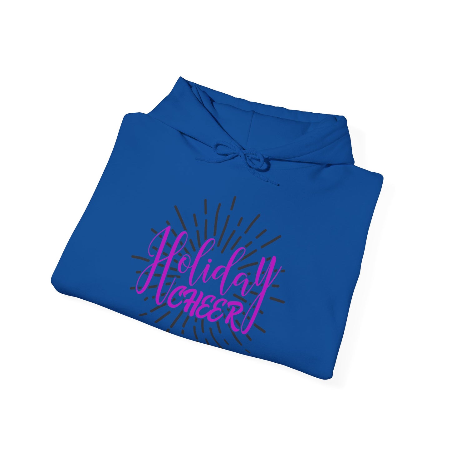 Christmas Unisex Hooded Sweatshirt - Holiday Cheer Design