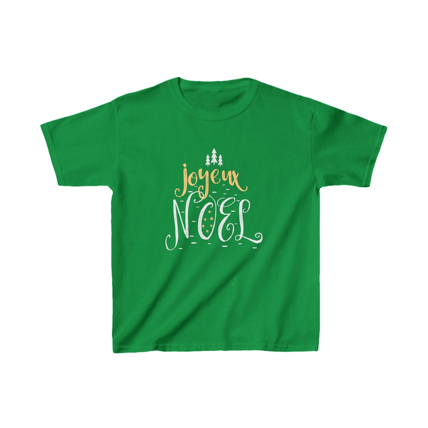 Christmas Unisex Kids T-Shirt - Joyeux Noel Design