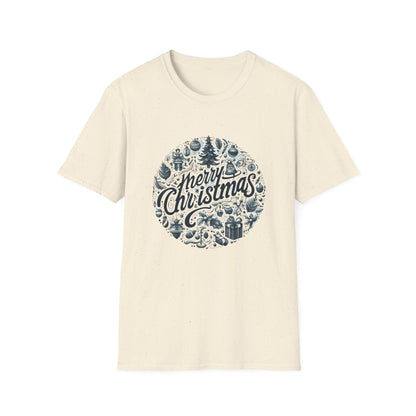 Christmas Unisex T-Shirt - Xmas Tree Ornaments Design