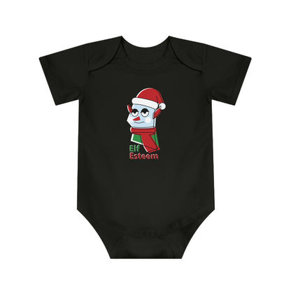 Christmas Baby Bodysuit - Elf Esteem Design