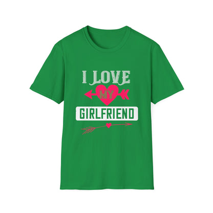 Valentine's Day Unisex T-Shirt - I Love My Girlfriend Design