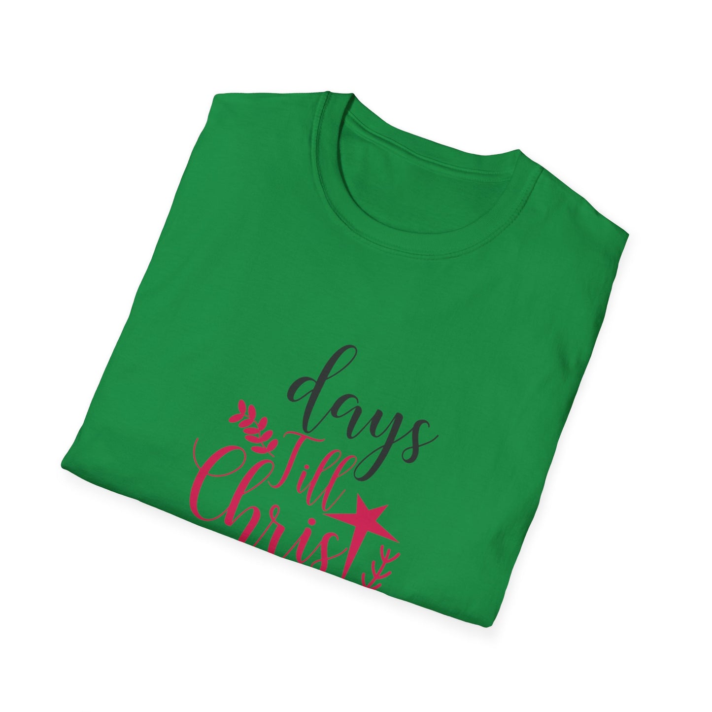 Christmas Unisex T-Shirt - Days Till Christmas Design