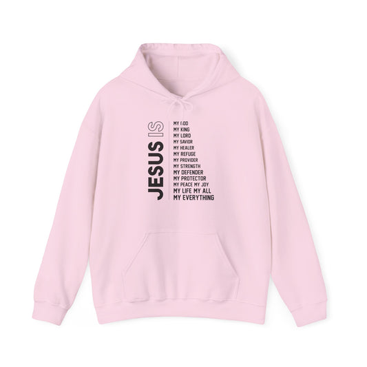 Jesus Is My Everything Christian Hoodie | Motivational Treats