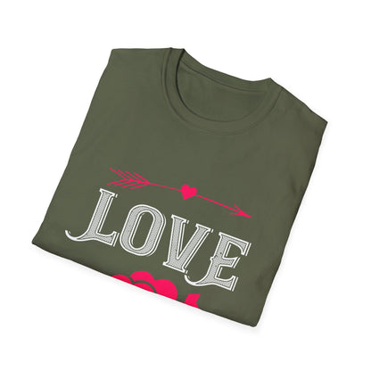 Valentine's Day Unisex T-Shirt - Love Design