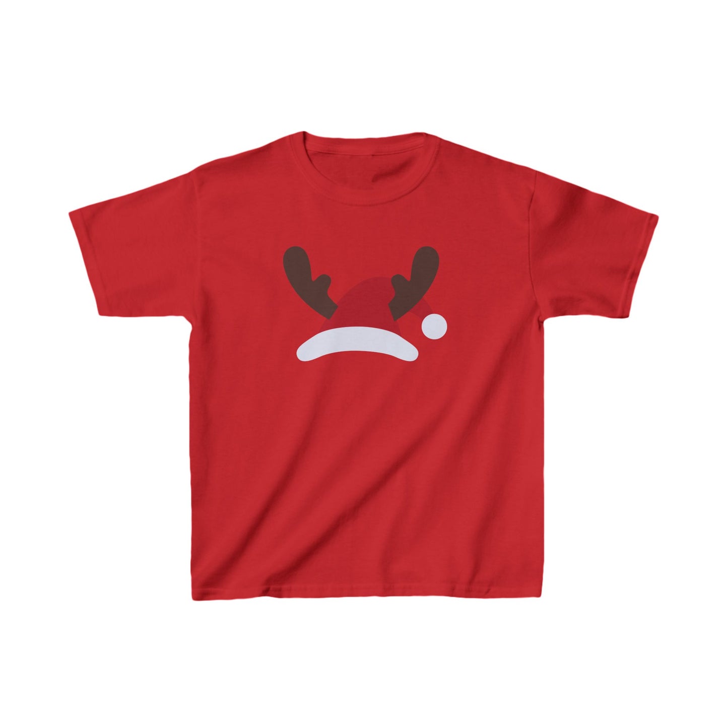 Christmas Unisex Kids T-Shirt - Santa's Hat Design