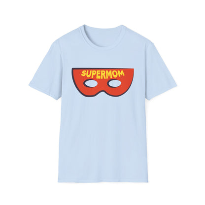 Mother's Day Unisex T-Shirt - Mom Hero Mask Design