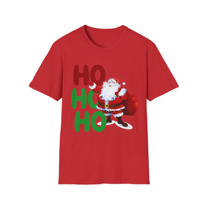 Christmas Unisex T-Shirt - Ho Ho Ho Design