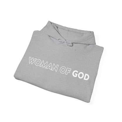 Christian Unisex Hooded Sweatshirt - Woman Of God Design