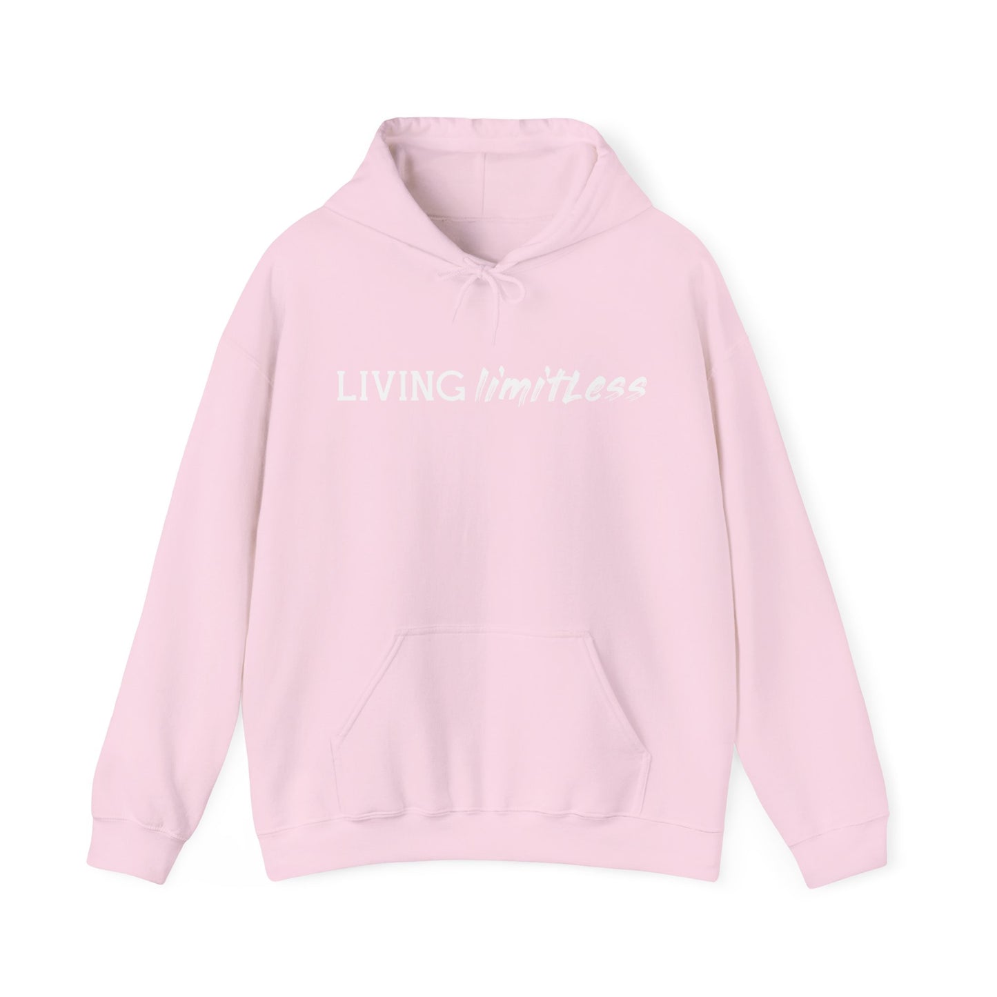 Motivational Unisex Hooded Sweatshirt - Living Limitless Design