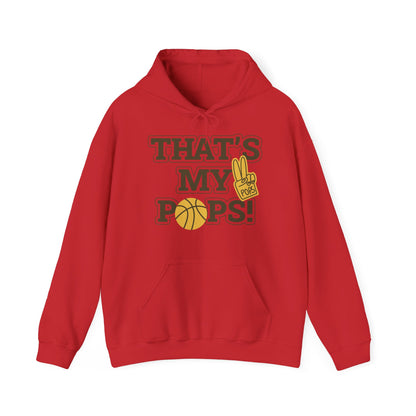 Father's Day Unisex Hooded Sweatshirt - That's My Pops! Design