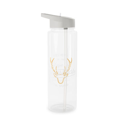 Tritan Water Bottle - Believe In The Magic Of Christmas Design