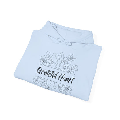 Christian Unisex Hooded Sweatshirt - Grateful Heart Design