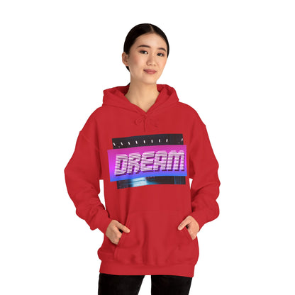 Motivational Unisex Hooded Sweatshirt - Dream Design