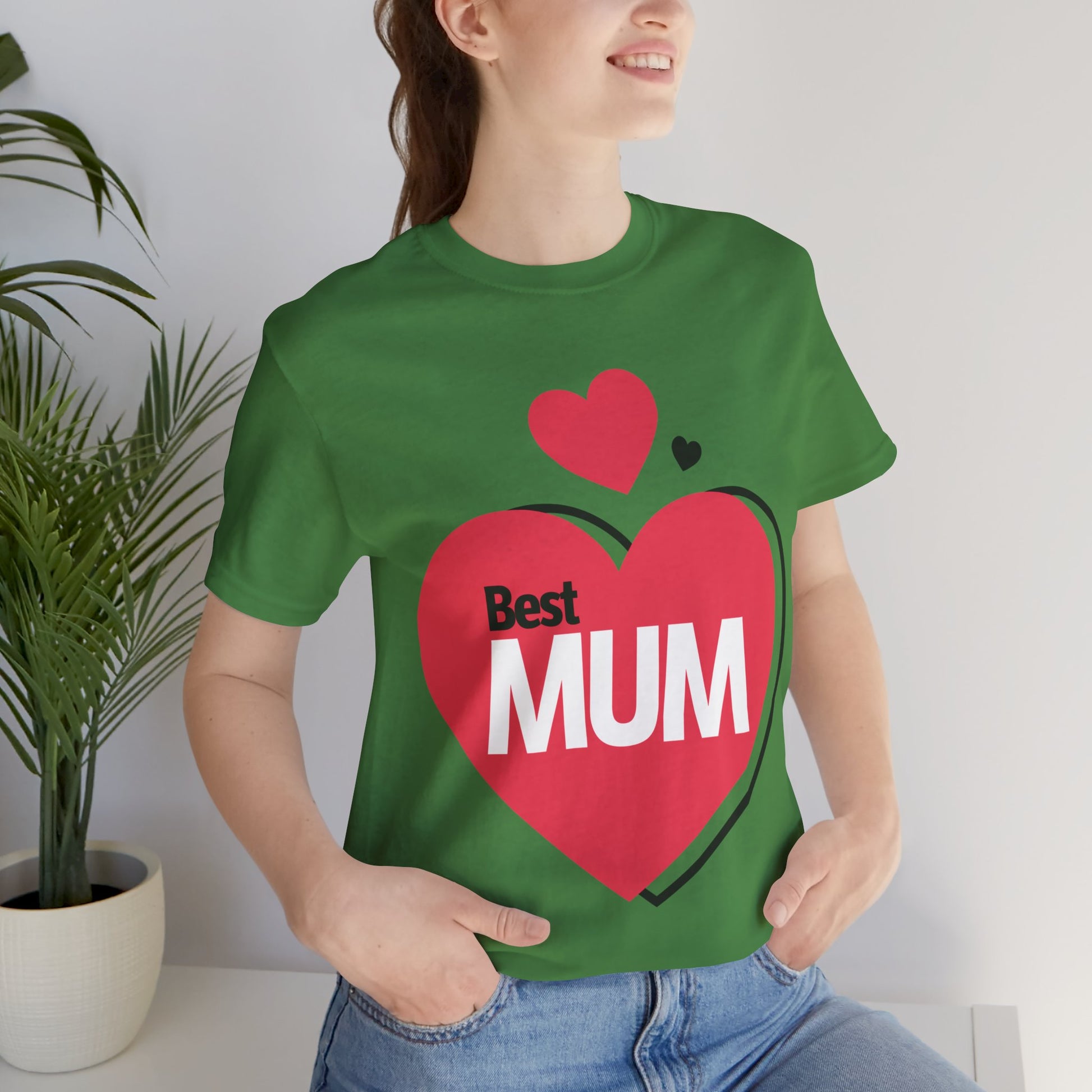 Best Mum Mother's Day Short Sleeve T-Shirt - Unisex - Motivational Treats