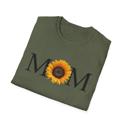 Mother's Day Unisex T-Shirt - Mom Sunflower Design