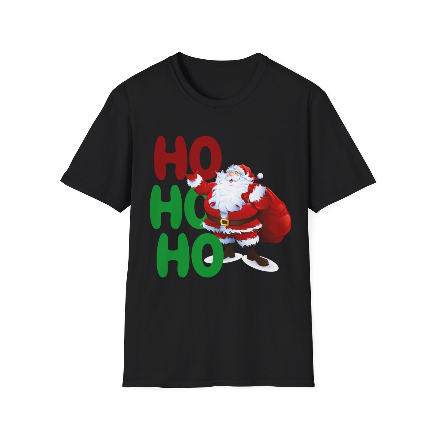 Christmas Unisex T-Shirt - Ho Ho Ho Design