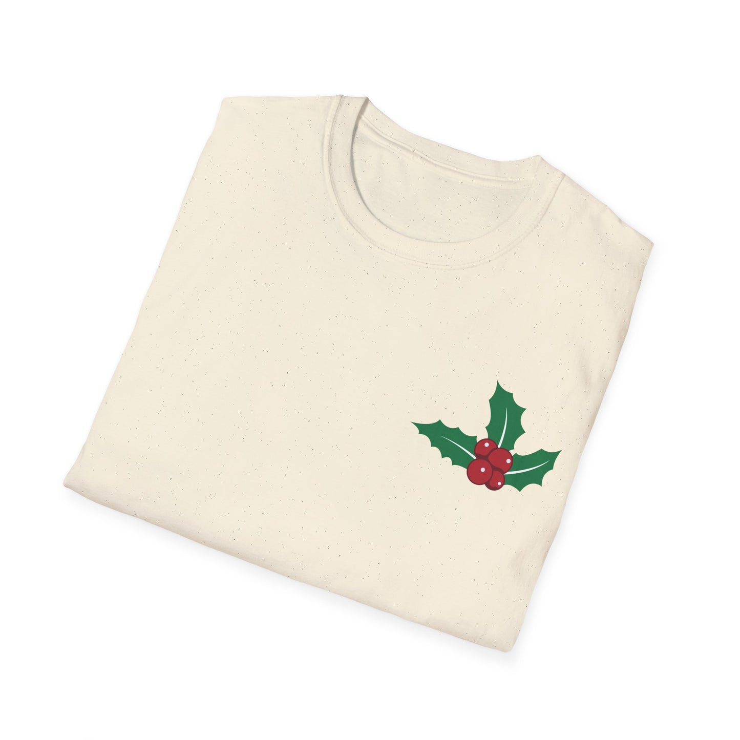 Christmas Unisex T-Shirt - Mistletoe Design