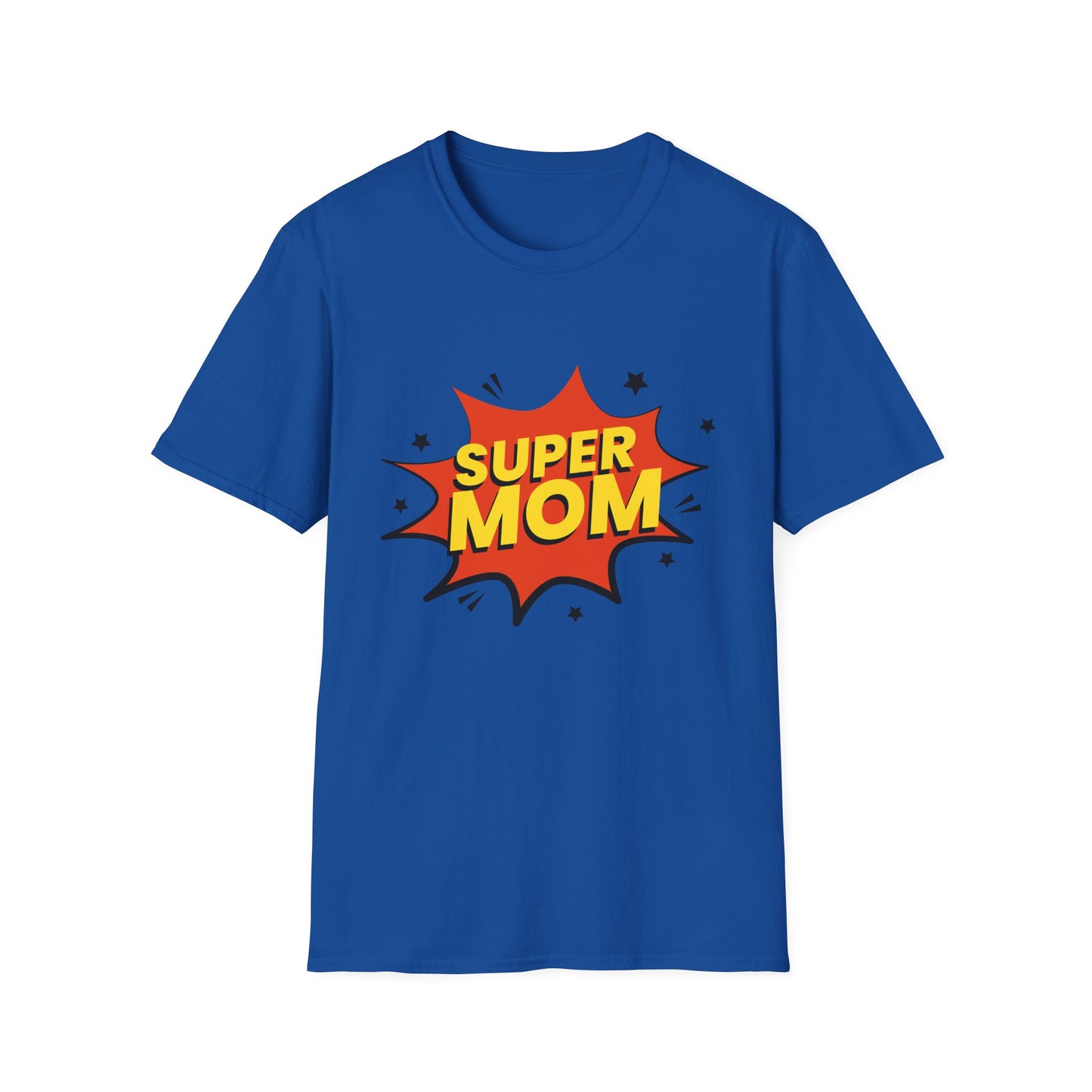 Mother's Day Unisex T-Shirt - Super Mom Pop Design