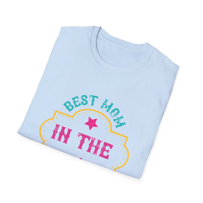 Mother's Day Unisex T-Shirt - Best Mom In The Galaxy Design