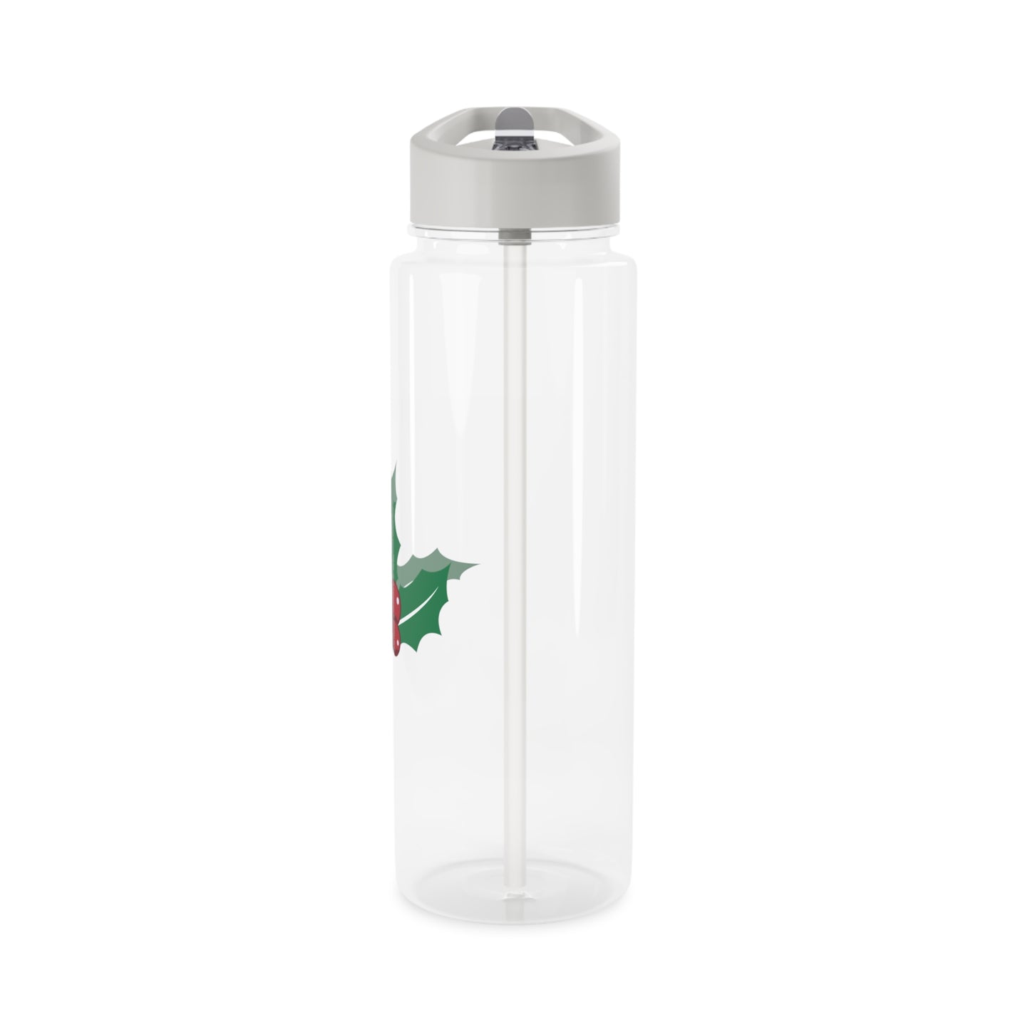 Tritan Water Bottle - Mistletoe Design