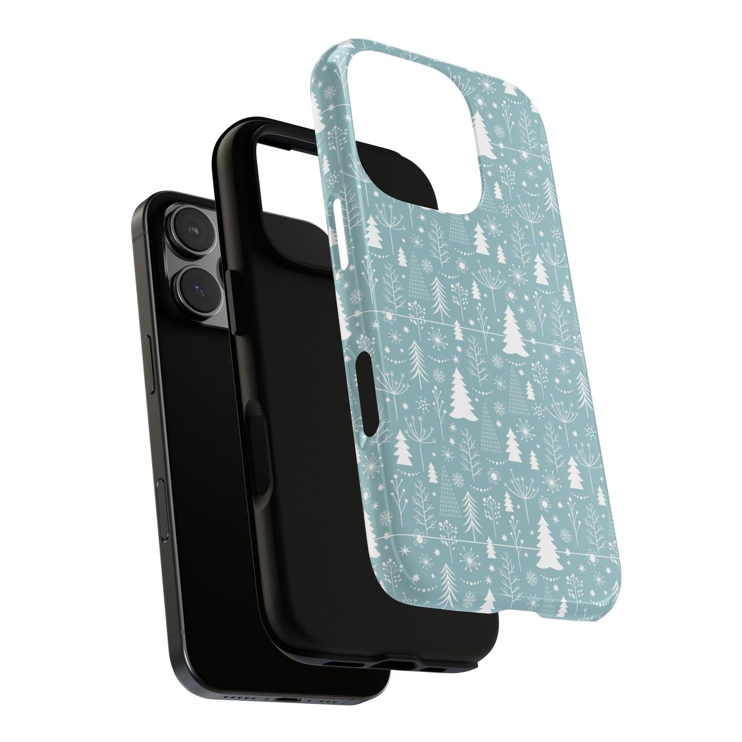 Christmas Tough Cases for iPhone - Tree Pattern Design