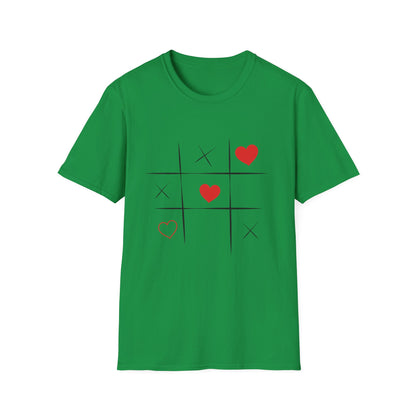 Valentine's Day Unisex T-Shirt - Heart Game Design