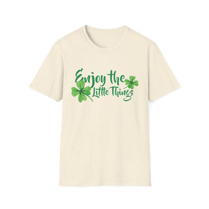 Motivational Unisex T-Shirt - Enjoy The Little Things Design