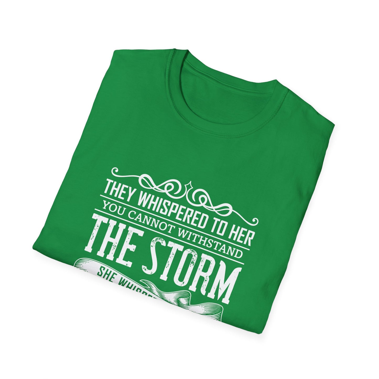 Motivational Unisex T-Shirt - I Am The Storm Design