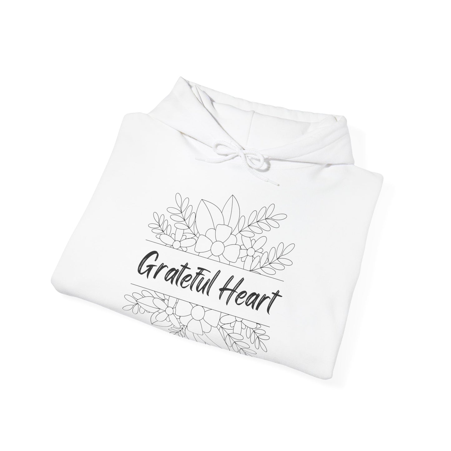 Christian Unisex Hooded Sweatshirt - Grateful Heart Design