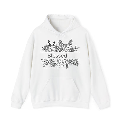 Christian Unisex Hooded Sweatshirt - Blessed Design