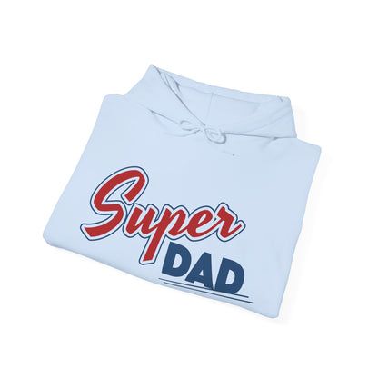 Father's Day Unisex Hooded Sweatshirt - Super Dad Design