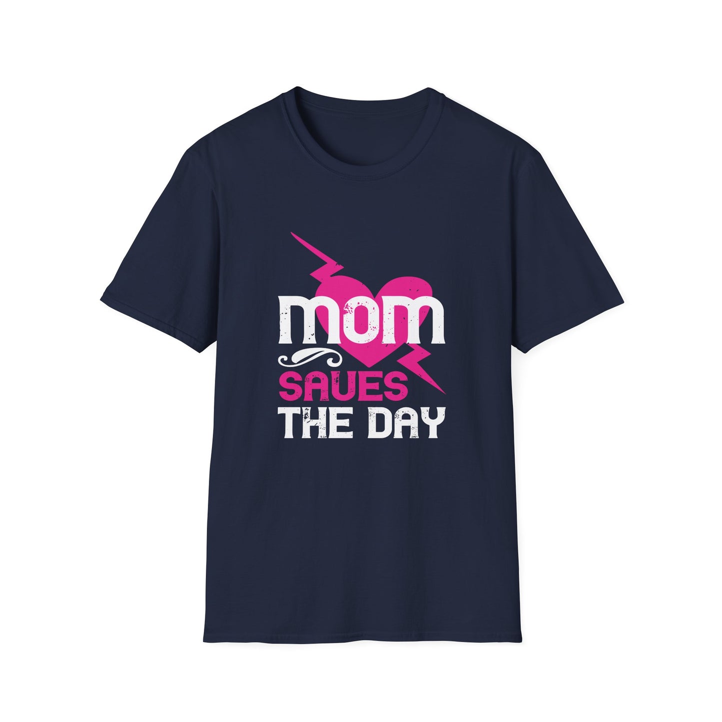 Mother's Day Unisex T-Shirt - Mom Saves The Day Design