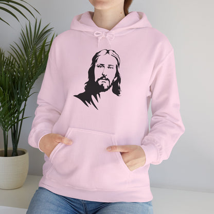 Christian Unisex Hooded Sweatshirt - Jesus Christ Design