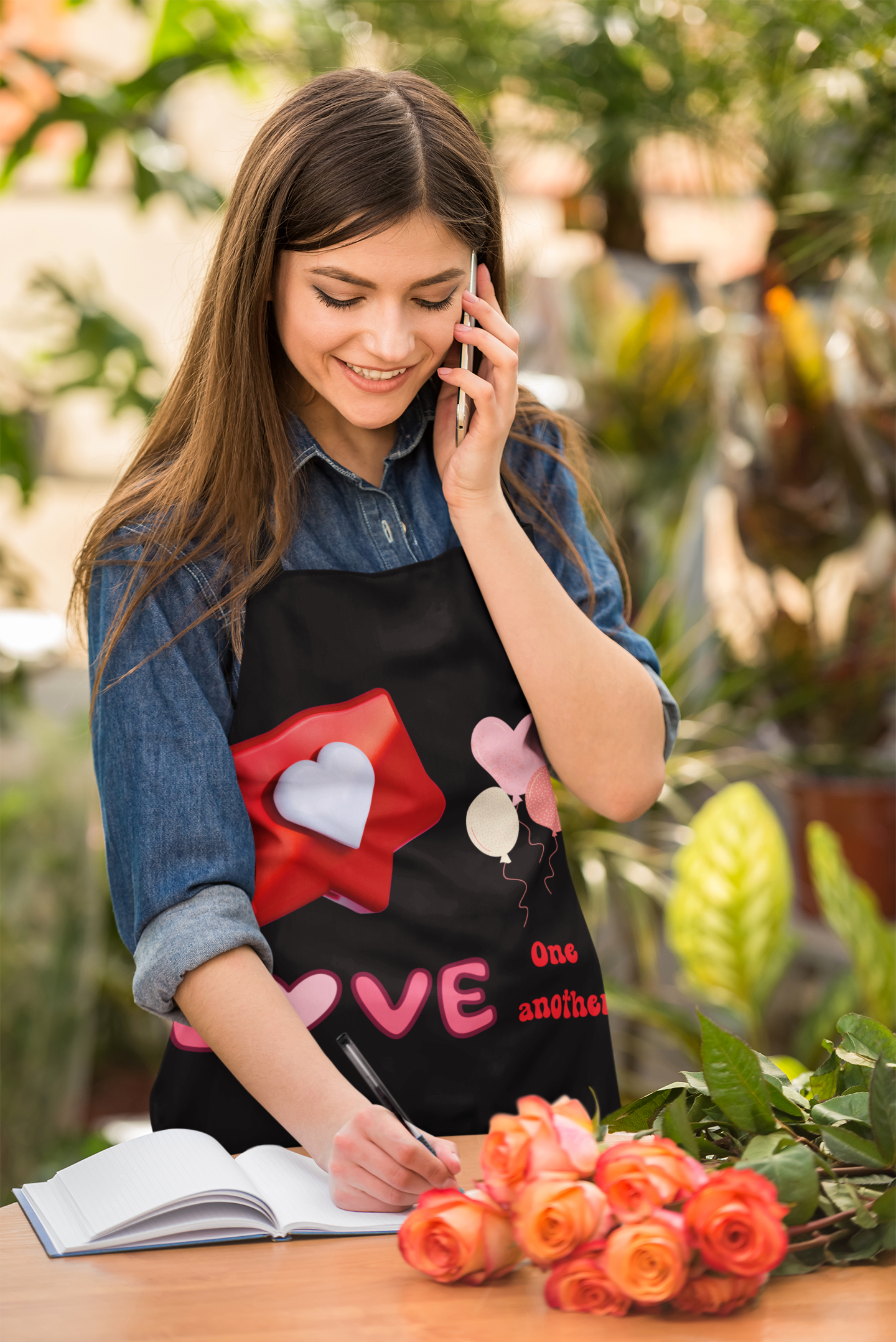 Love One Another Motivational Apron - Motivational Treats