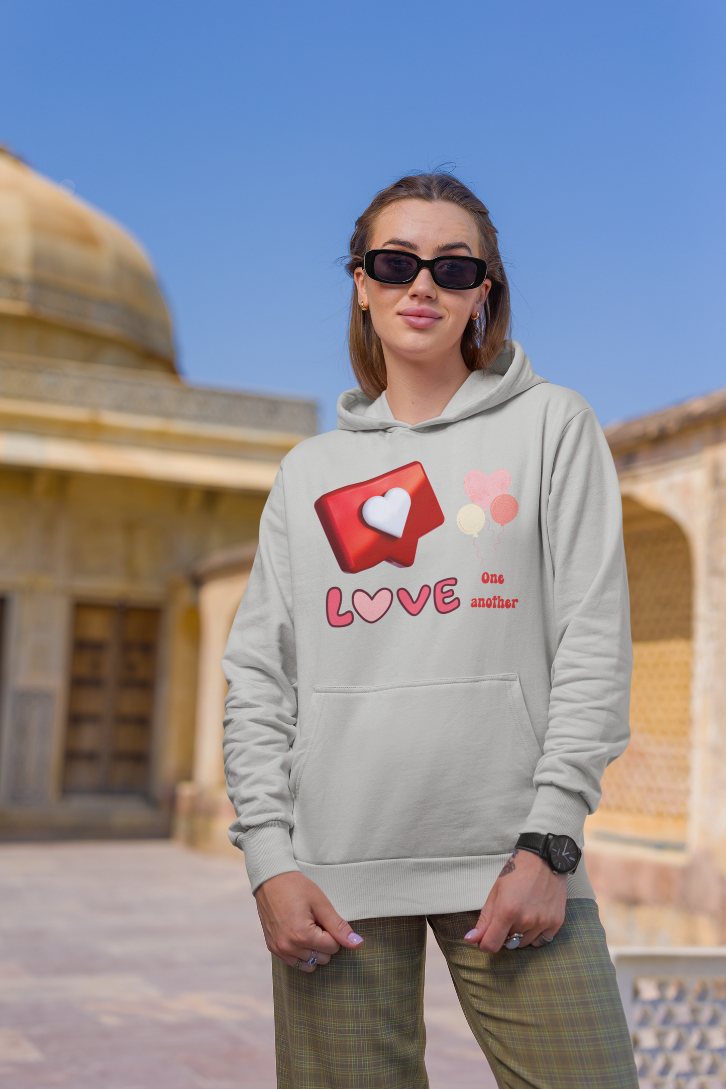Love One Another Motivational Hoodie - Unisex - Motivational Treats