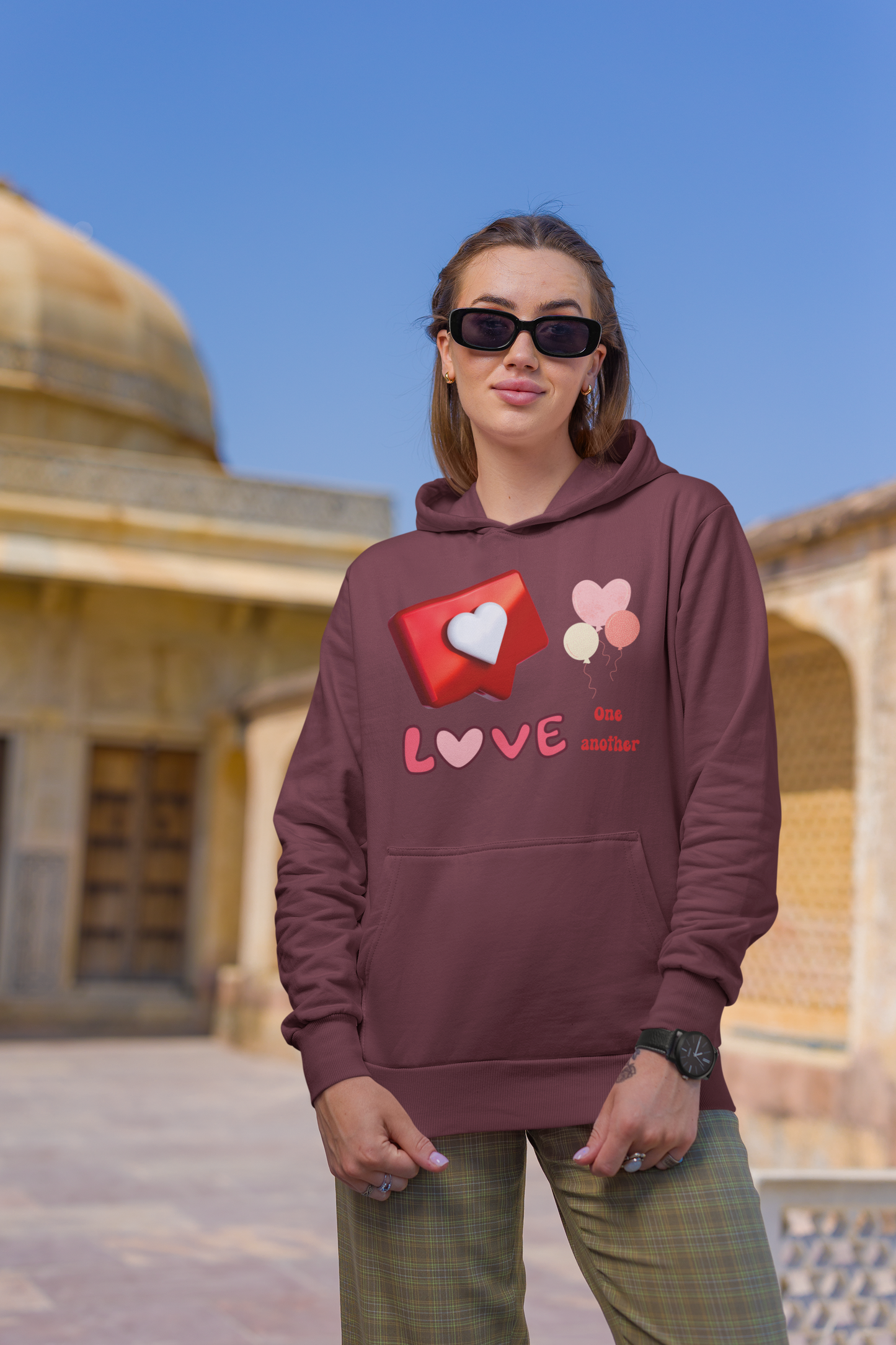 Love One Another Motivational Hoodie - Unisex - Motivational Treats