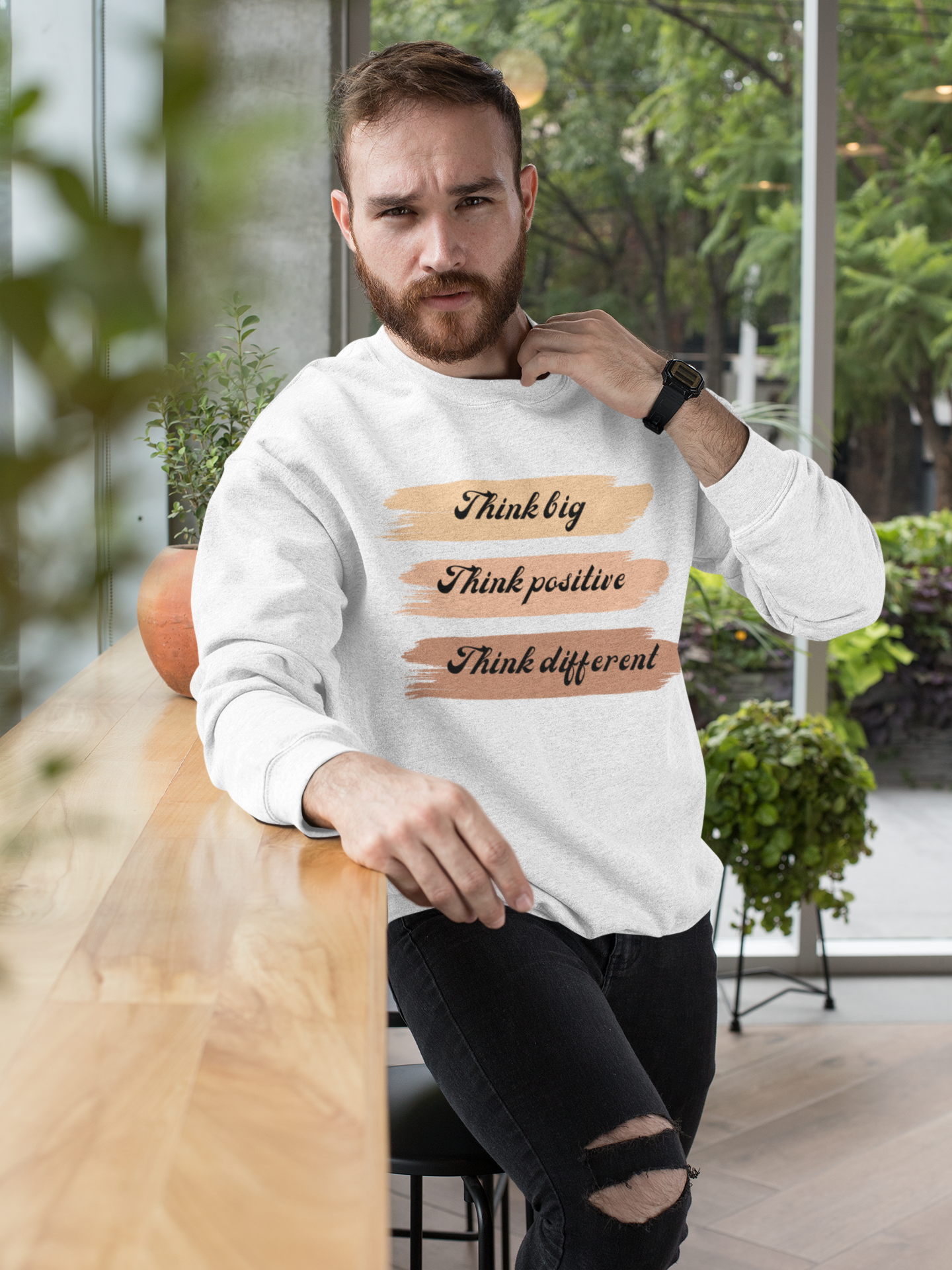 Think Big Motivational Sweatshirt - Unisex - Motivational Treats