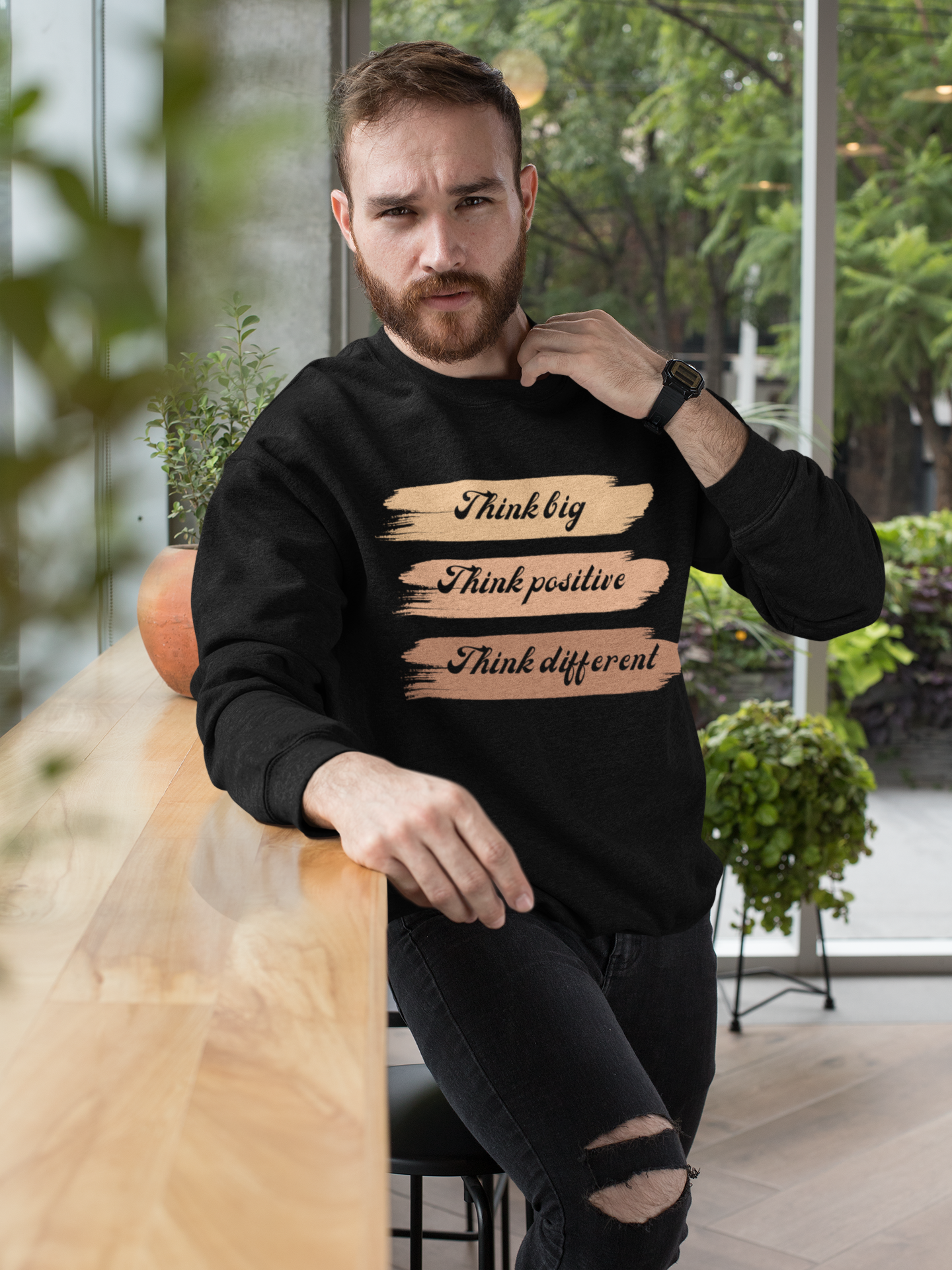 Think Big Motivational Sweatshirt - Unisex - Motivational Treats