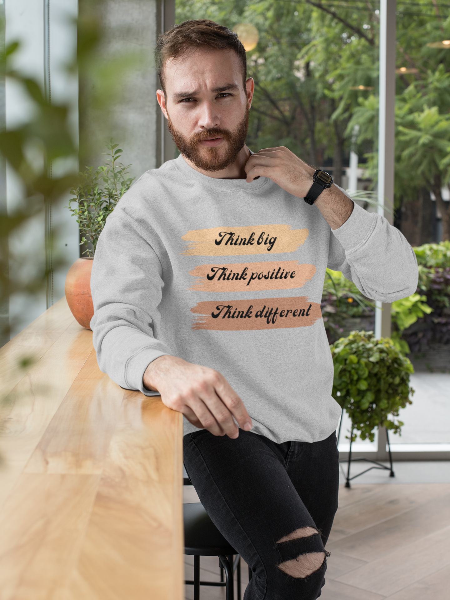 Think Big Motivational Sweatshirt - Unisex - Motivational Treats